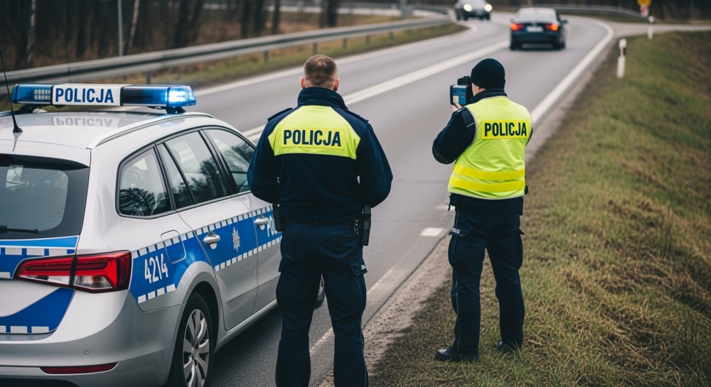 Zamość: Kierowcy z prawem jazdy na lodzie po przekroczeniu prędkości o 50 km/h!