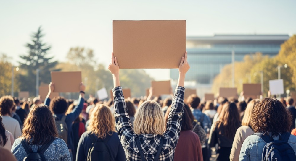 Zamość w obronie bezpieczeństwa: Mieszkańcy protestują przeciwko nielegalnym imigrantom