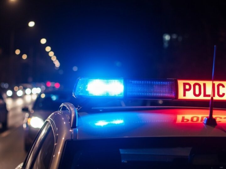 Policjanci uczą przedszkolaki bezpiecznego poruszania się po drodze!