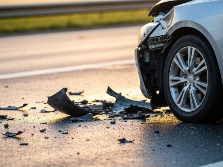 Wypadek dwóch aut w Rachodoszczach: 76-latka w szpitalu po zderzeniu