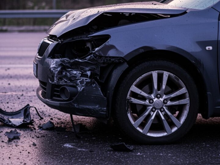 Wypadek w Horyszowie: Kierowca w szpitalu po zderzeniu z sarną i betonowym przepustem
