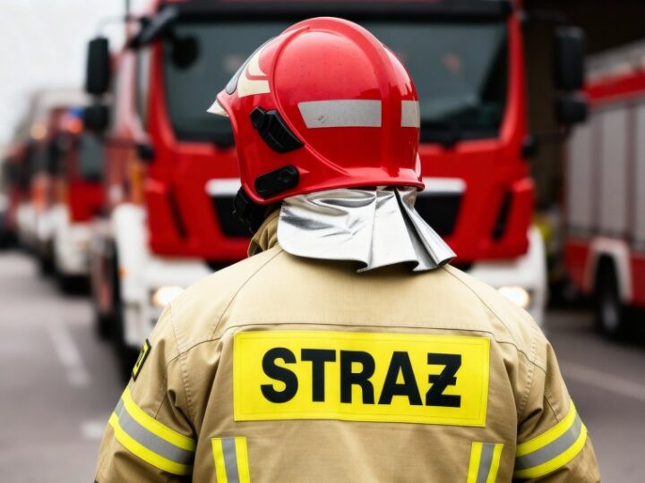 Zimowe burze w Zamościu: 46 interwencji strażaków po intensywnych opadach śniegu
