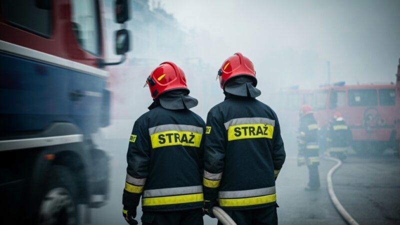 Lampki świąteczne zagrożeniem pożarowym w Bodaczowie