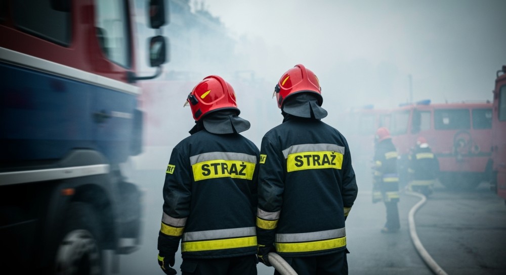 Lampki świąteczne zagrożeniem pożarowym w Bodaczowie