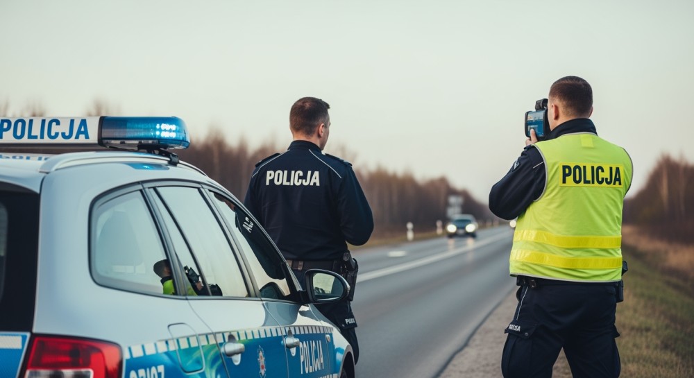 Noworoczny wypadek: 20-latka wjechała w słup energetyczny!