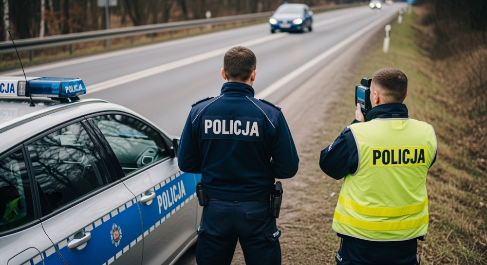 Bezpieczne drogi w Zamościu: Policja intensyfikuje kontrole prędkości