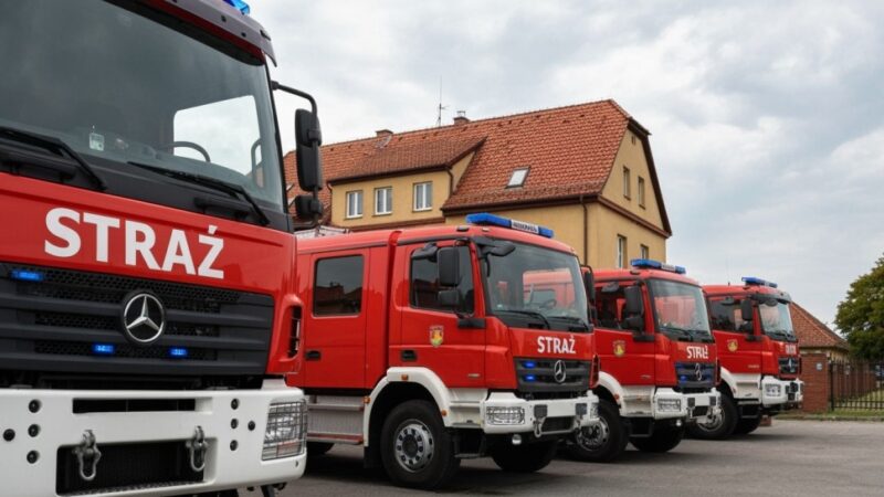 Ekstremalne zagrożenie pożarowe w regionie Zamościa