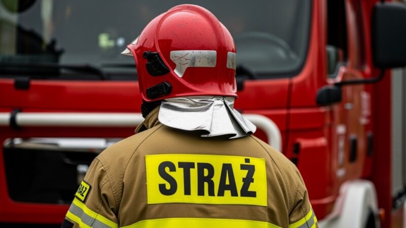 Zamojscy strażacy w akcji: 18 interwencji po burzy z silnym wiatrem