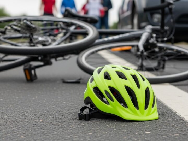 Wypadki na drogach: rowerzysta i motocyklistka w szpitalu po kolizjach