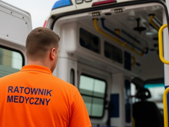 Tragedia w sadzie: 65-latka spadła z drabiny podczas zbioru wiśni