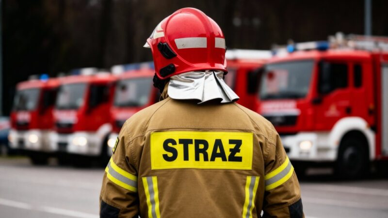 Ćwiczenia OSP w Świdnikach: doskonalenie walki z pożarami w lasach