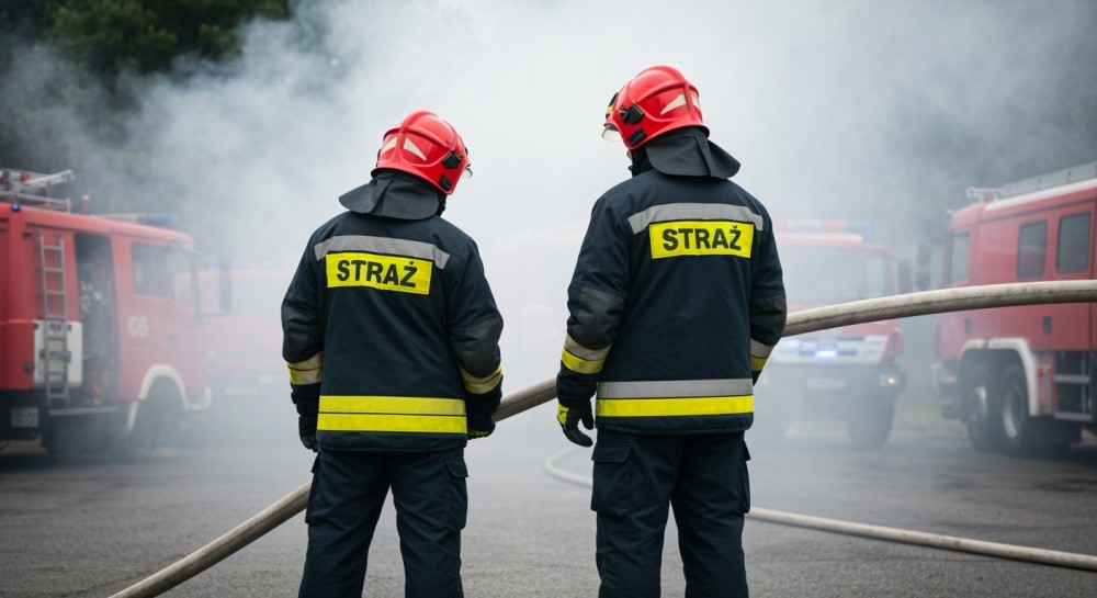 Bohaterska interwencja strażaka w Szorcówce: zboże uratowane przed pożarem!