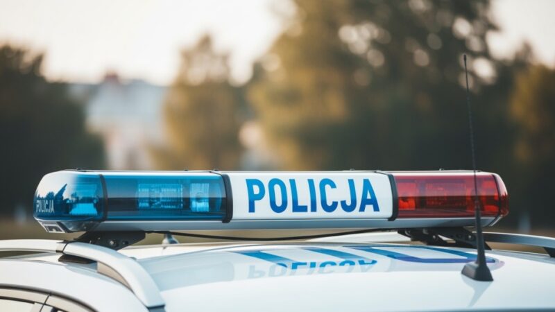 Agresywny 75-latek z maczetą w ręku atakuje policjantów!
