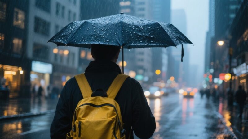 Burzowe ostrzeżenie: silne wiatry i deszcze nad Polską!