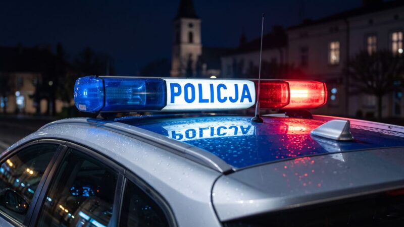 Nocna kontrola w Zamościu: Pijana kierująca w Skodzie z uszkodzonym oświetleniem!
