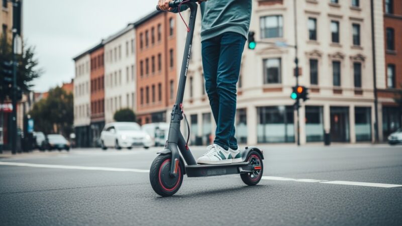 Zamojska policja ocenia bezpieczeństwo użytkowników hulajnóg elektrycznych